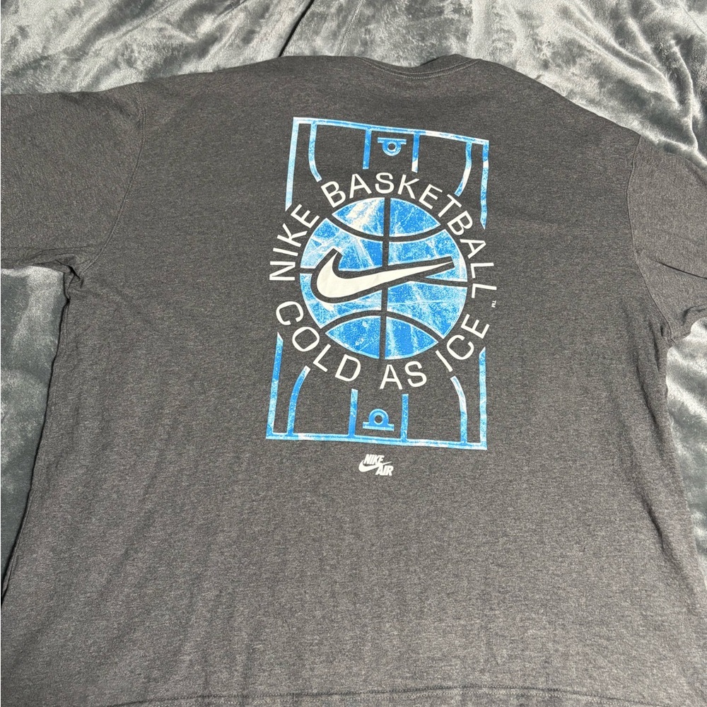 Nike Charcoal Gray Tee 2xl xxl mens tshirt
